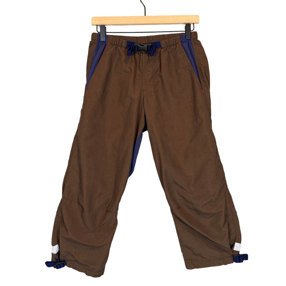 Rivendell Cycling Capri Pants S Brown Nylon USA Gorpcore Utility Tech MUSA